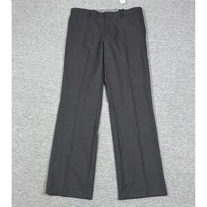 Banana Republic Dress Pants Mens 35x34 Gray Wool Classic Fit City Office NEW